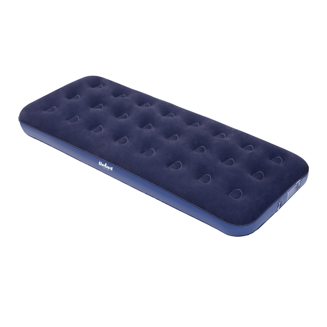 Colchón hinchable individual REBEL ACTIVE, dimensiones 191 x 73 x 22 cm, RBA-5001-S