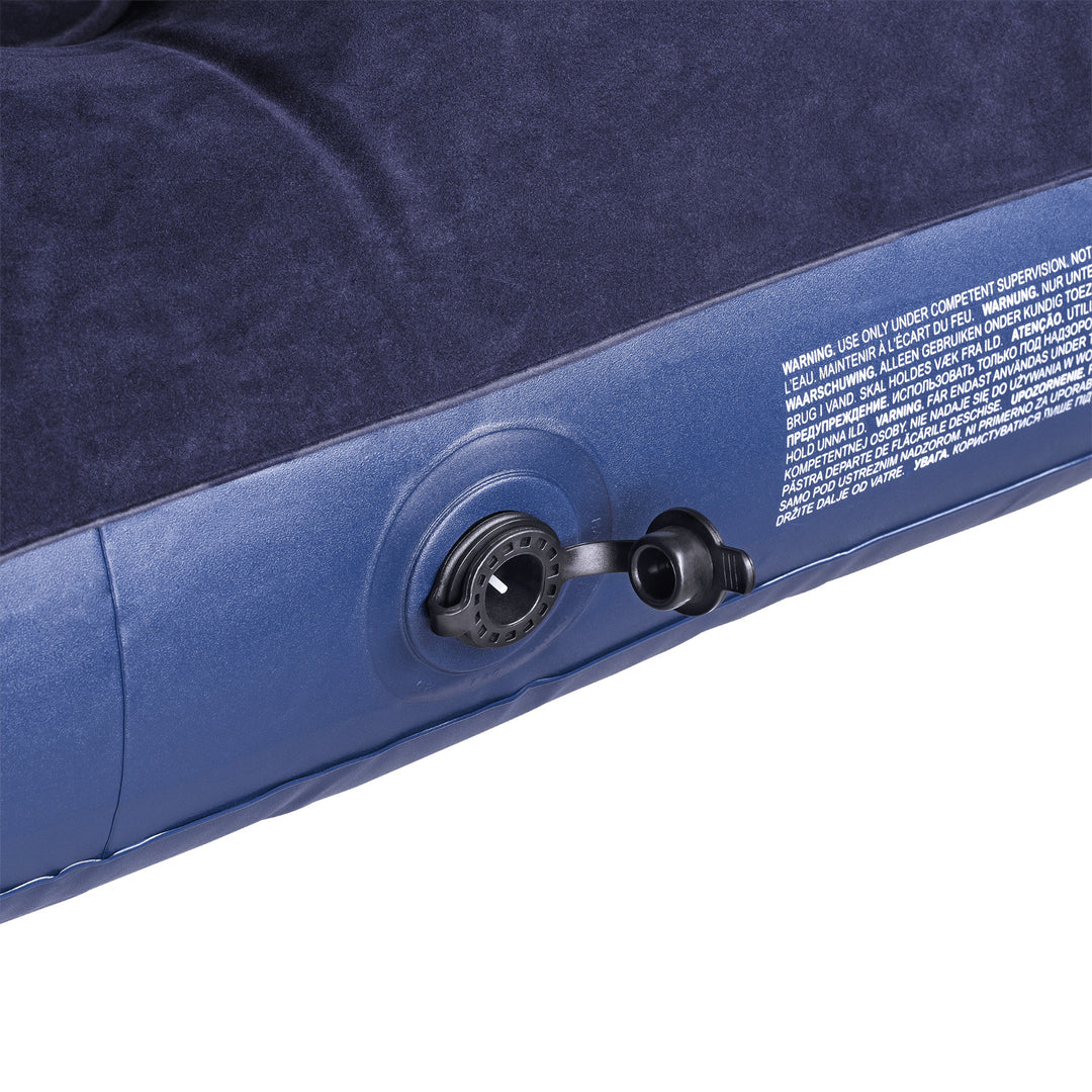 Colchón hinchable doble REBEL ACTIVE, dimensiones 203 x 183 x 22 cm, RBA-5001-XXL