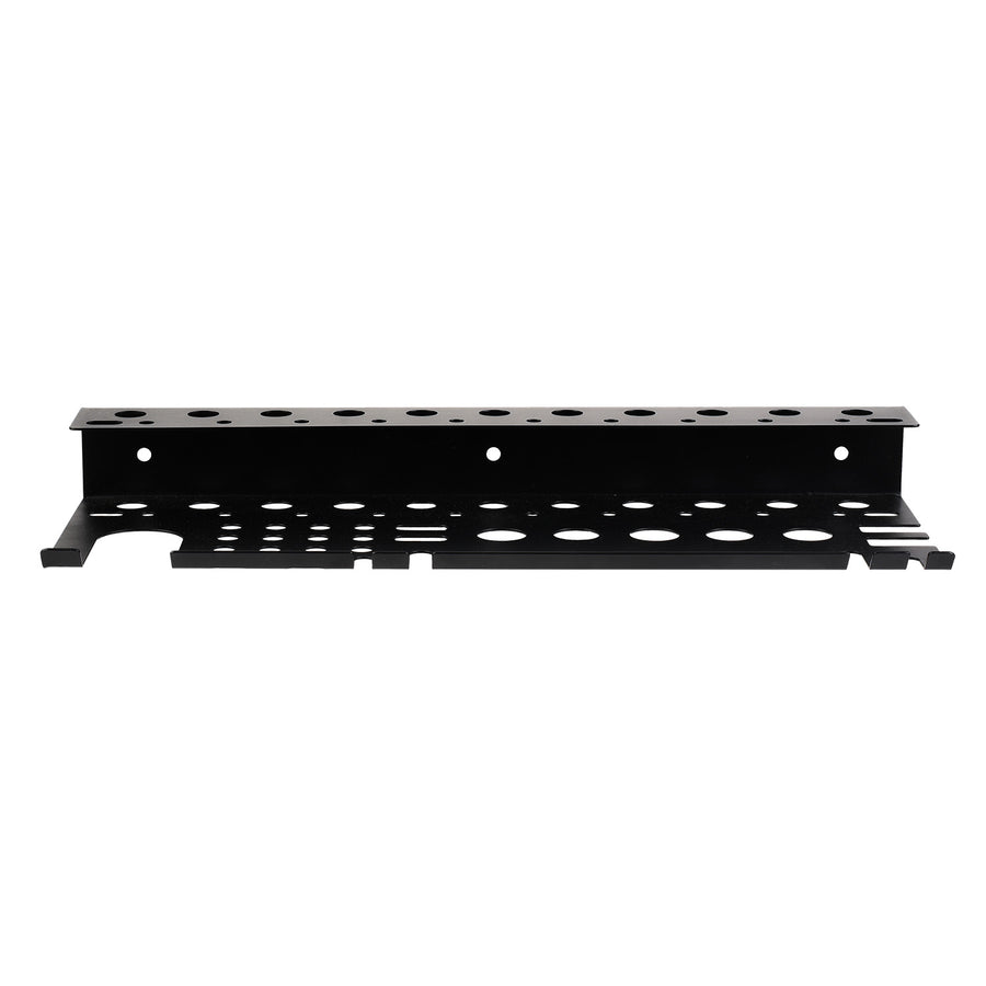 Organizador de pared / estante para herramientas Maclean, negro, dimensiones 40 x 14,5 x 4,6 cm, máx. 30 kg, MC-141