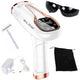 Depiladora IPL Blow, función Ice Cool, 9 niveles de potencia, filtro UV integrado, modo de destello automático, eficacia duradera, 44-480#