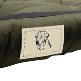 Cama para mascotas GreenBlue, verde, rectangular, dimensiones exteriores: 115 x 95 cm, interiores: 100 x 80 cm GB240 GN