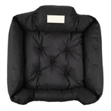 Cama para mascotas GreenBlue, negra, rectangular, dimensiones exteriores: 75 x 65 cm, interiores: 60 x 50 cm GB241 BL