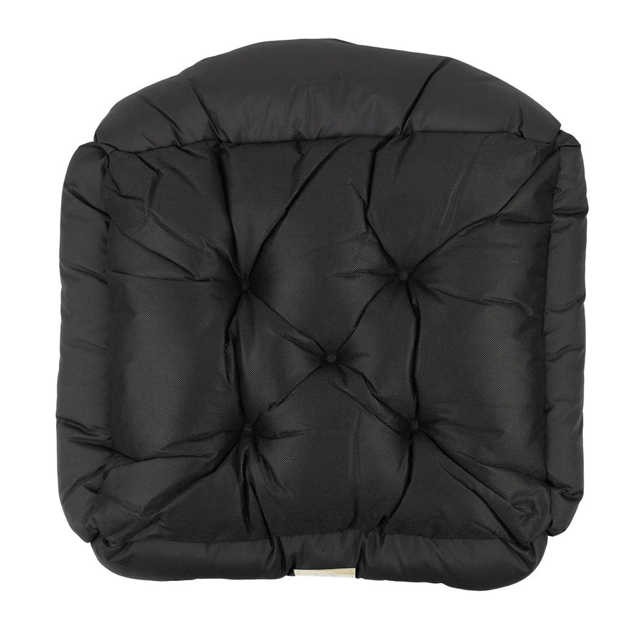 Cama para mascotas GreenBlue, negra, rectangular, dimensiones exteriores: 75 x 65 cm, interiores: 60 x 50 cm GB241 BL