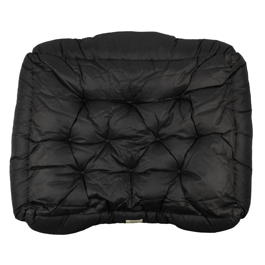 Cama para mascotas GreenBlue, negra, rectangular, dimensiones exteriores: 115 x 95 cm, interiores: 100 x 80 cm GB240 BL