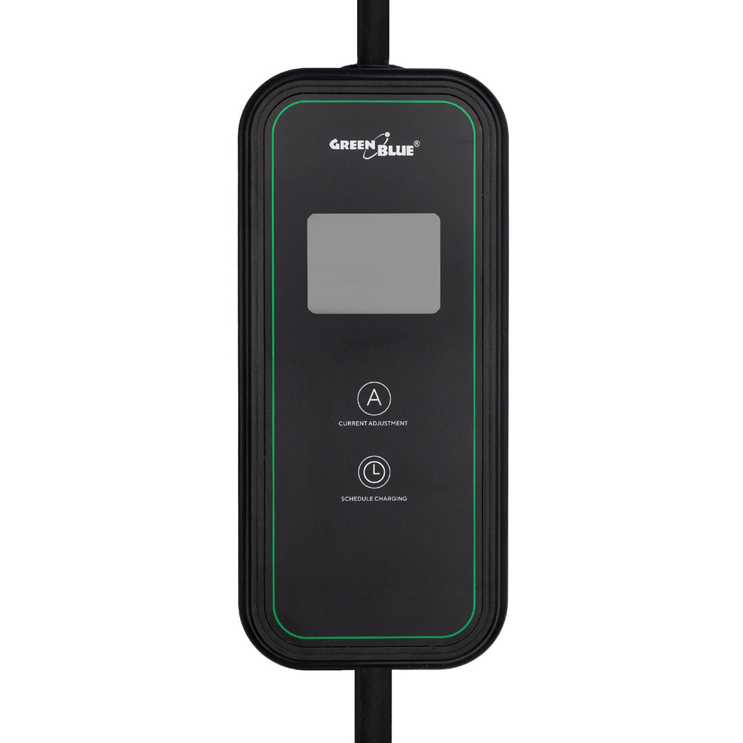 Cargador para vehículos eléctricos (EV) y híbridos enchufados (PHEV) GreenBlue, portátil, tipo 2, longitud del cable: 6,8 m, IP65, 11 kW, 220-380 V CA, 50/60 Hz, 16 A, trifásico, GB1100