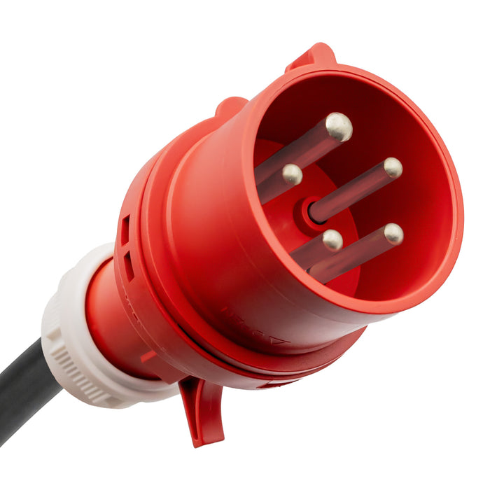 Cargador para vehículos eléctricos (EV) y híbridos enchufados (PHEV) GreenBlue, portátil, tipo 2, longitud del cable: 6,8 m, IP65, 11 kW, 220-380 V CA, 50/60 Hz, 16 A, trifásico, GB1100