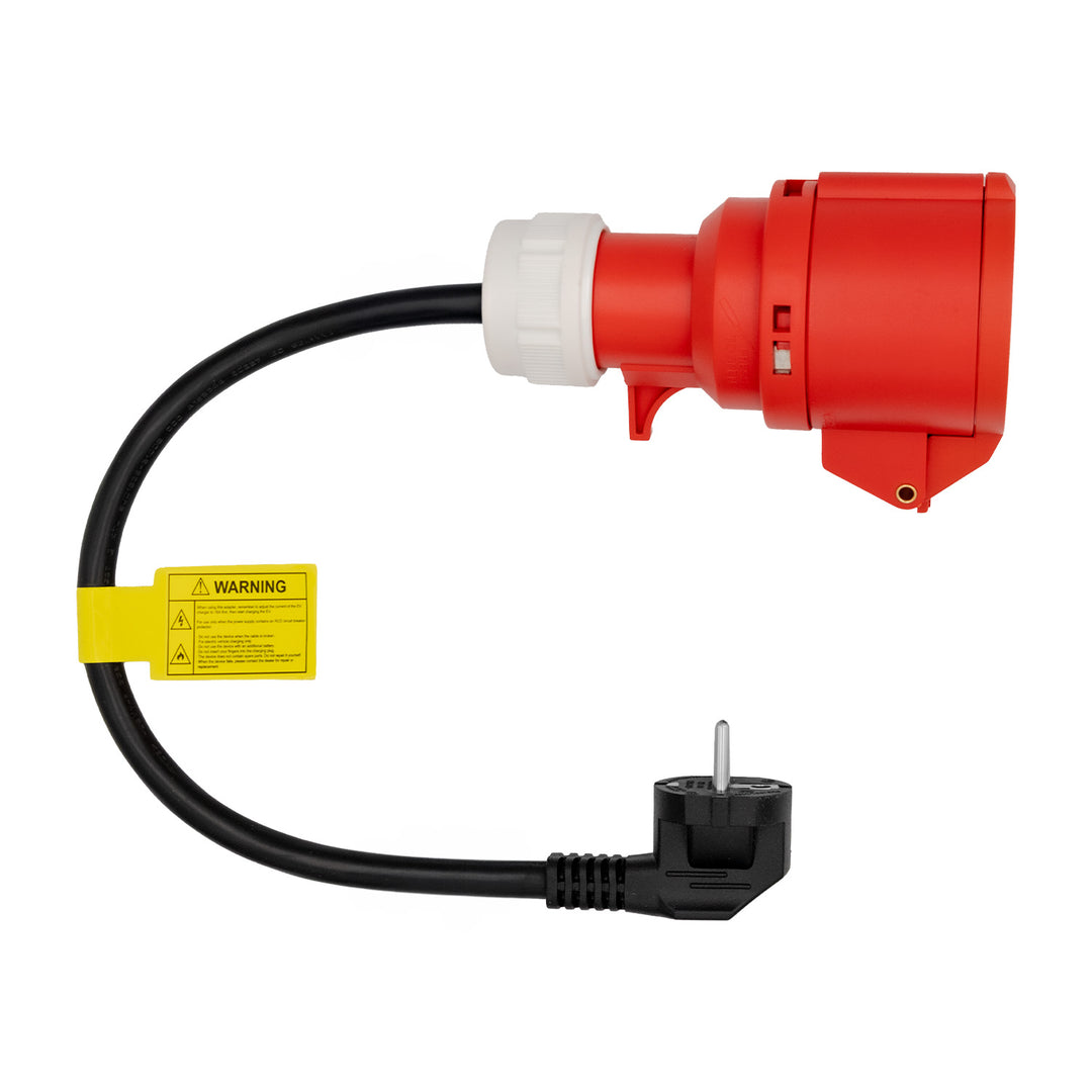 Cargador para vehículos eléctricos (EV) y híbridos enchufados (PHEV) GreenBlue, portátil, tipo 2, longitud del cable: 6,8 m, IP65, 11 kW, 220-380 V CA, 50/60 Hz, 16 A, trifásico, GB1100