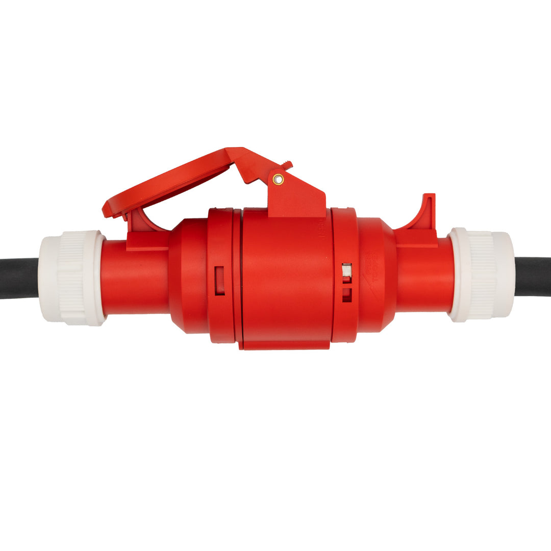 Cargador para vehículos eléctricos (EV) y híbridos enchufados (PHEV) GreenBlue, portátil, tipo 2, longitud del cable: 6,8 m, IP65, 11 kW, 220-380 V CA, 50/60 Hz, 16 A, trifásico, GB1100