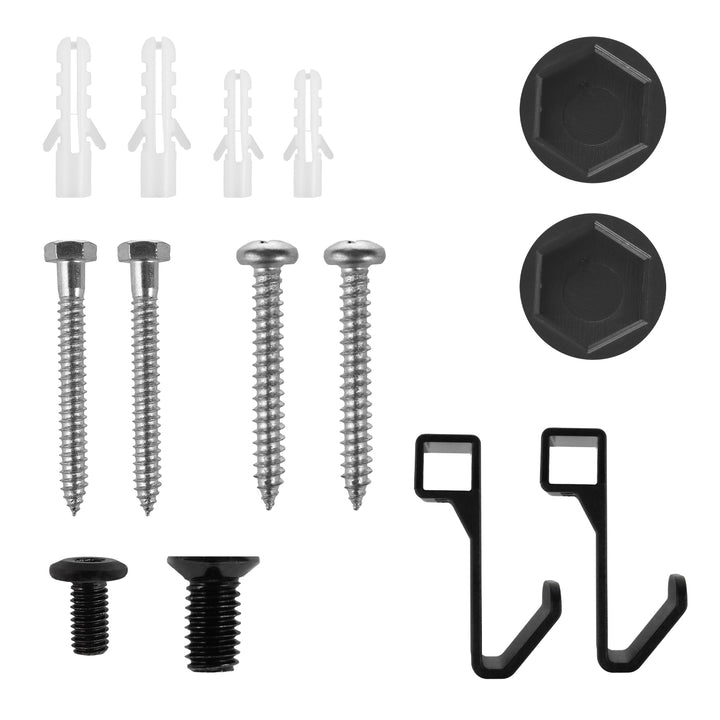Soporte / colgador de bicicleta de pared Maclean, 35 kg máx., MC-499, 3 unidades