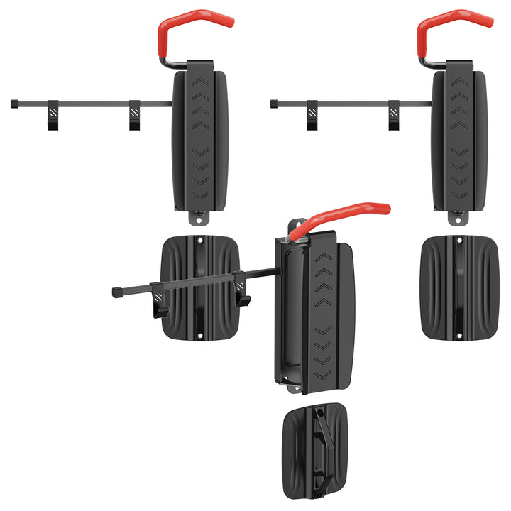 Soporte / colgador de bicicleta de pared Maclean, 35 kg máx., MC-499, 3 unidades