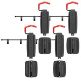 Soporte / colgador de bicicleta de pared Maclean, 35 kg máx., MC-499, 4 unidades