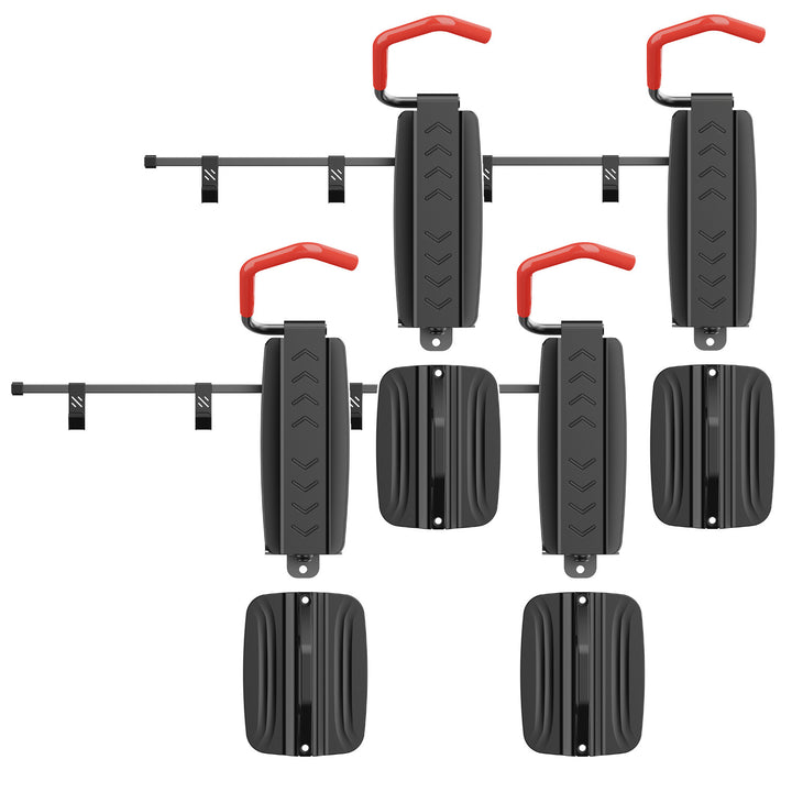 Soporte / colgador de bicicleta de pared Maclean, 35 kg máx., MC-499, 4 unidades