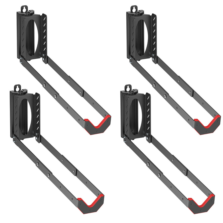 Soporte de pared para bicicletas Maclean, 35 kg máx., MC-498, 4 unidades