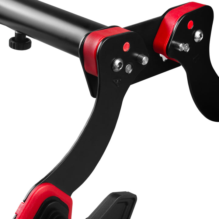Soporte de pared para bicicletas Maclean, acero, carga máxima de 30 kg, MC-449, 3 unidades