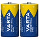 2 pilas R-14 LR14 C de 1,5 V alcalinas Varta Industrial Pro