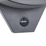 Lámpara LED con sensor de movimiento Maclean, sensor de movimiento por infrarrojos, color gris, 10 W, IP54, 800 lm, MCE290 GR, 2 unidades