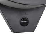 Lámpara LED con sensor de movimiento Maclean, sensor de movimiento por infrarrojos, color negro, 10 W, IP54, 800 lm, MCE290 B, 2 unidades