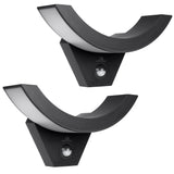 Lámpara LED con sensor de movimiento Maclean, sensor de movimiento por infrarrojos, color negro, 10 W, IP54, 800 lm, MCE290 B, 2 unidades