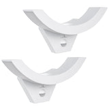 Lámpara LED con sensor de movimiento Maclean, sensor PIR, color blanco, 10 W, IP54, 800 lm, MCE290 W, 2 unidades