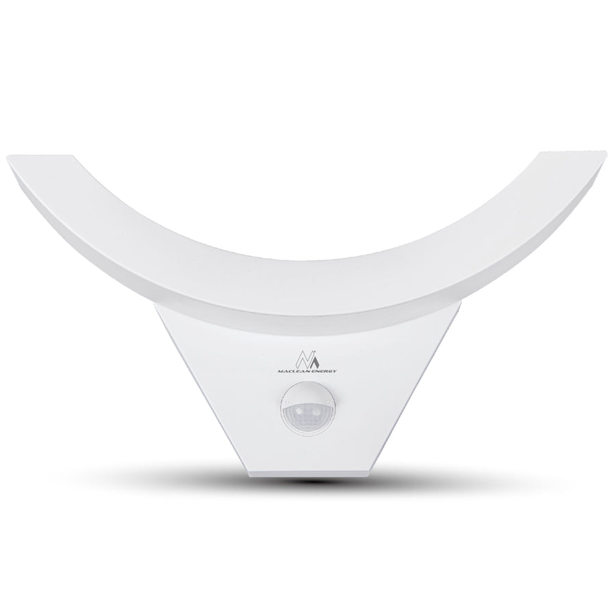 Lámpara LED con sensor de movimiento Maclean, sensor PIR, color blanco, 10 W, IP54, 800 lm, MCE290 W, 4 unidades