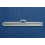 Soporte superior para lamas de 89 mm de persianas verticales, 100 unidades