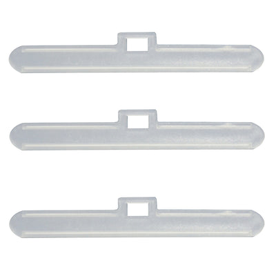 Soporte superior para lamas de 89 mm de persianas verticales, 100 unidades