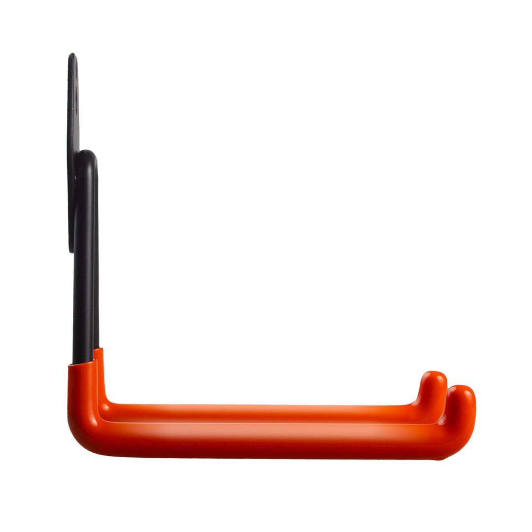 Soporte / colgador de pared para garaje Maclean, para neumáticos, herramientas de jardinería, escaleras, mangueras, bicicletas, carga máxima de 50 kg, MC-443, 4 unidades