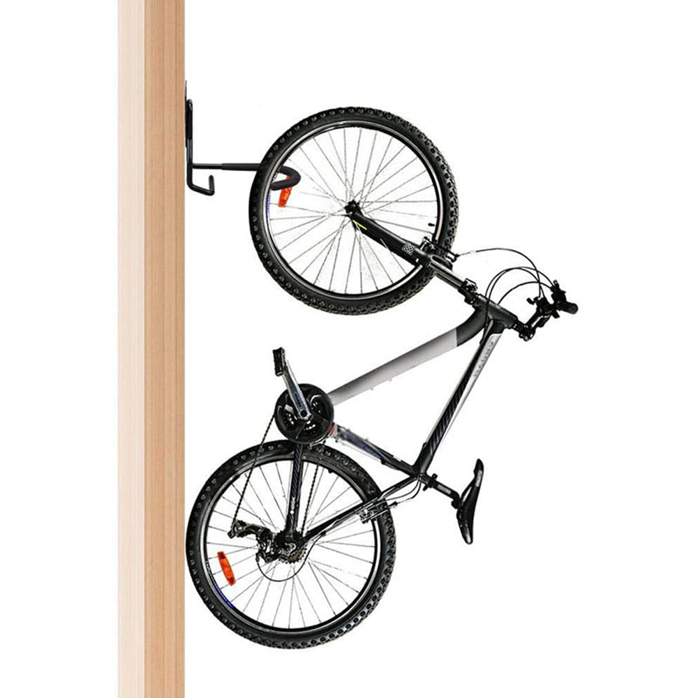 Soporte de pared para bicicletas Maclean, vertical, acero, carga máxima de 20 kg, MC-433, 3 unidades