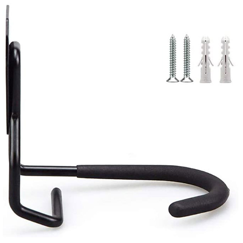 Soporte de pared para bicicletas Maclean, vertical, acero, carga máxima de 20 kg, MC-433, 4 unidades