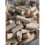Briqueta para chimenea, madera de haya y abeto, seca, 25 kg, Woodok