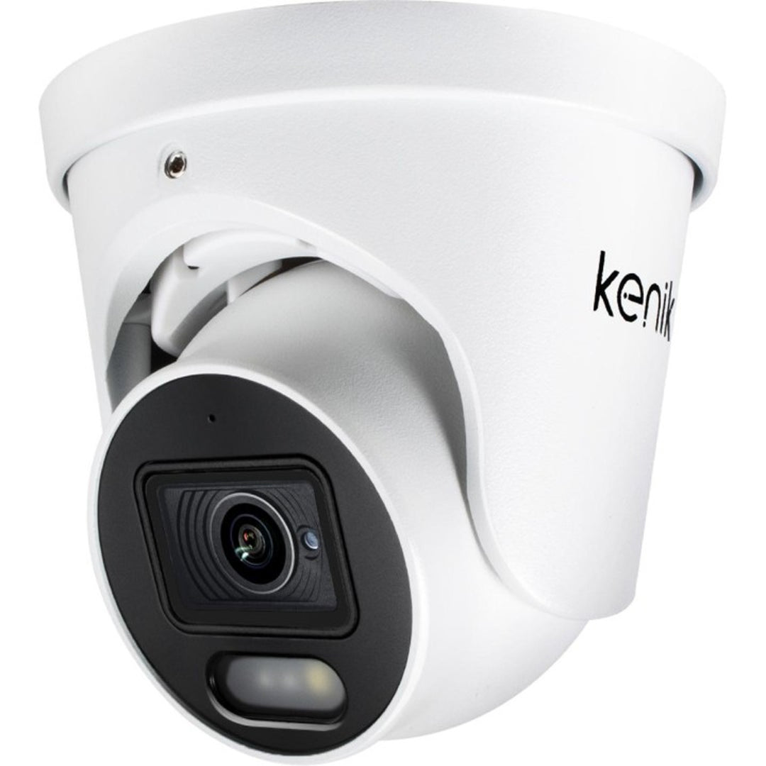 Cámara IP Kenik, resolución de 4 MP a 20 fps, detección de movimiento, filtro IR automático, micrófono integrado, carcasa domo, KG-430DPA-E