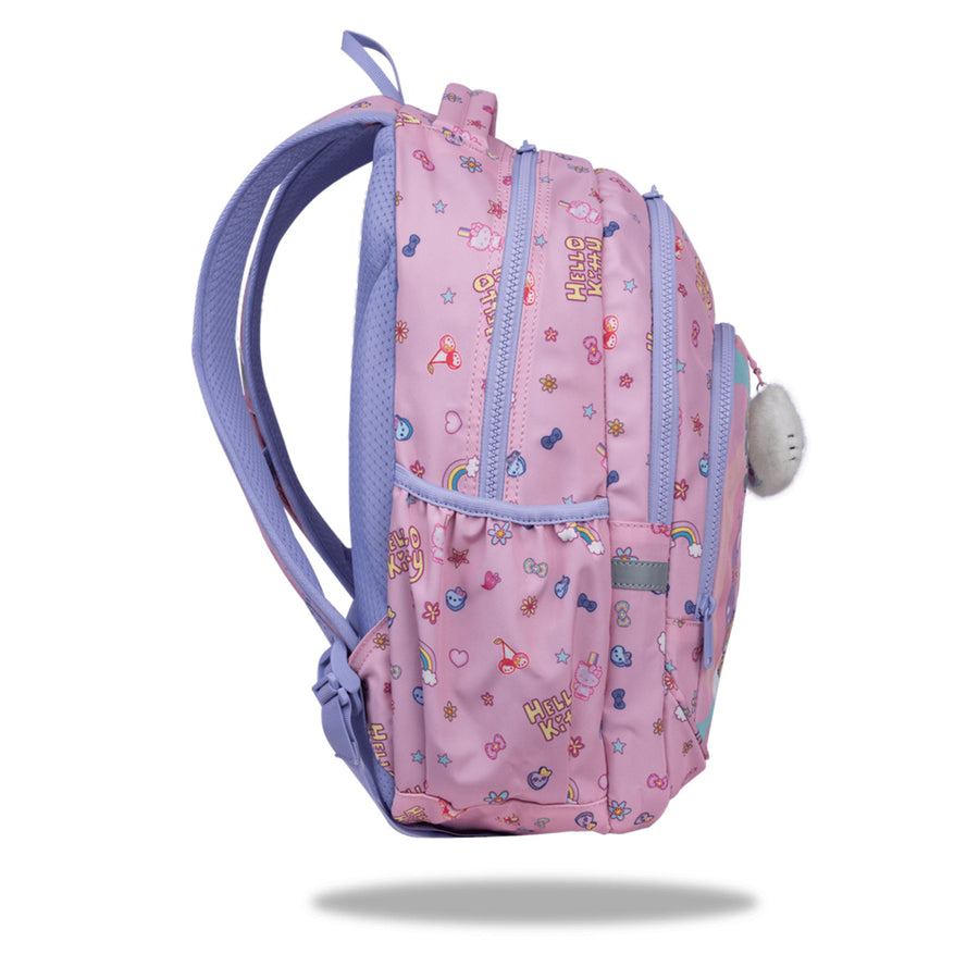 Mochila escolar Hello Kitty Coolpack, tamaño Primo Pro (16"), espalda contorneada y tirantes acolchados, 2 compartimentos principales y un bolsillo para el portátil, base reforzada, F162025