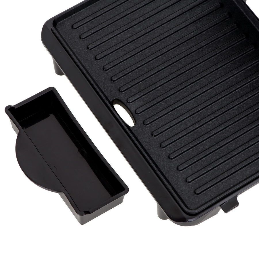 Parrilla eléctrica Camry, placas antiadherentes, potencia máxima de 2100 W, CR 3044