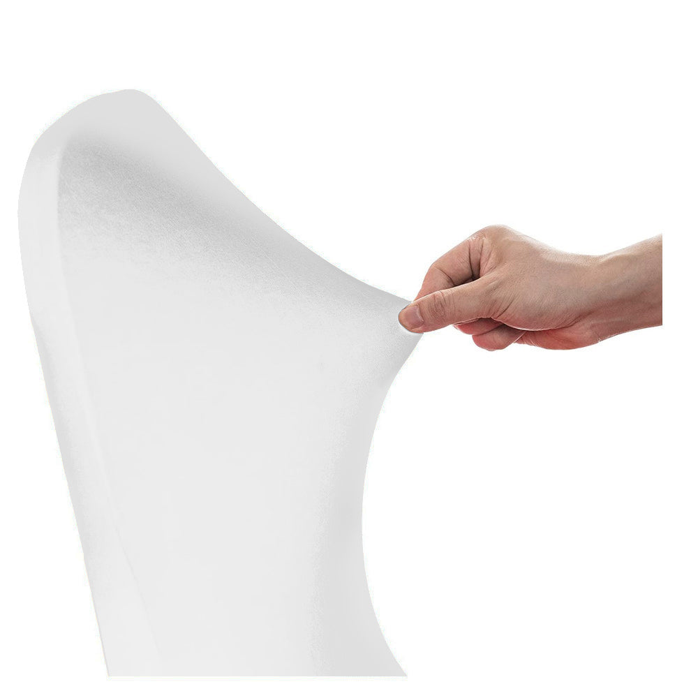 Funda para silla de catering blanca GreenBlue, 88 x 50 x 45 cm, spandex, GB374, 2 unidades