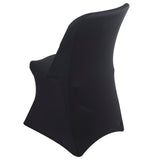 Funda para silla de catering negra GreenBlue, 88 x 50 x 45 cm, spandex, GB373, 4 unidades