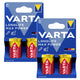 4 pilas R-14 R14 C de 1,5 V alcalinas Varta Longlife Max Power