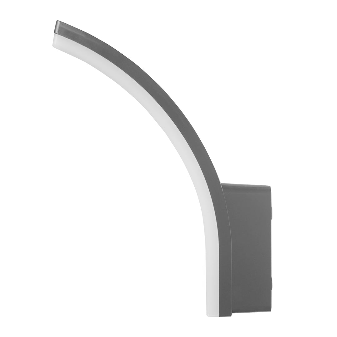 Lámpara LED Maclean, color gris, 20 W, IP65, 2750 lm, luz blanca neutra (4000 K) MCE511 GR, 2 unidades