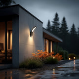 Lámpara LED para fachada Maclean, 800 lm, IP54, 10 W, luz blanca natural (4000 K), color negro, MCE343 B, 2 unidades