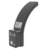Lámpara LED para fachadas Maclean, 800 lm, 10 W, luz de color blanco natural (4000 K), color gris, MCE343 GR, 2 unidades