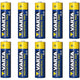 10 pilas R-06 LR6 AA de 1,5 V alcalinas Varta Industrial 4006
