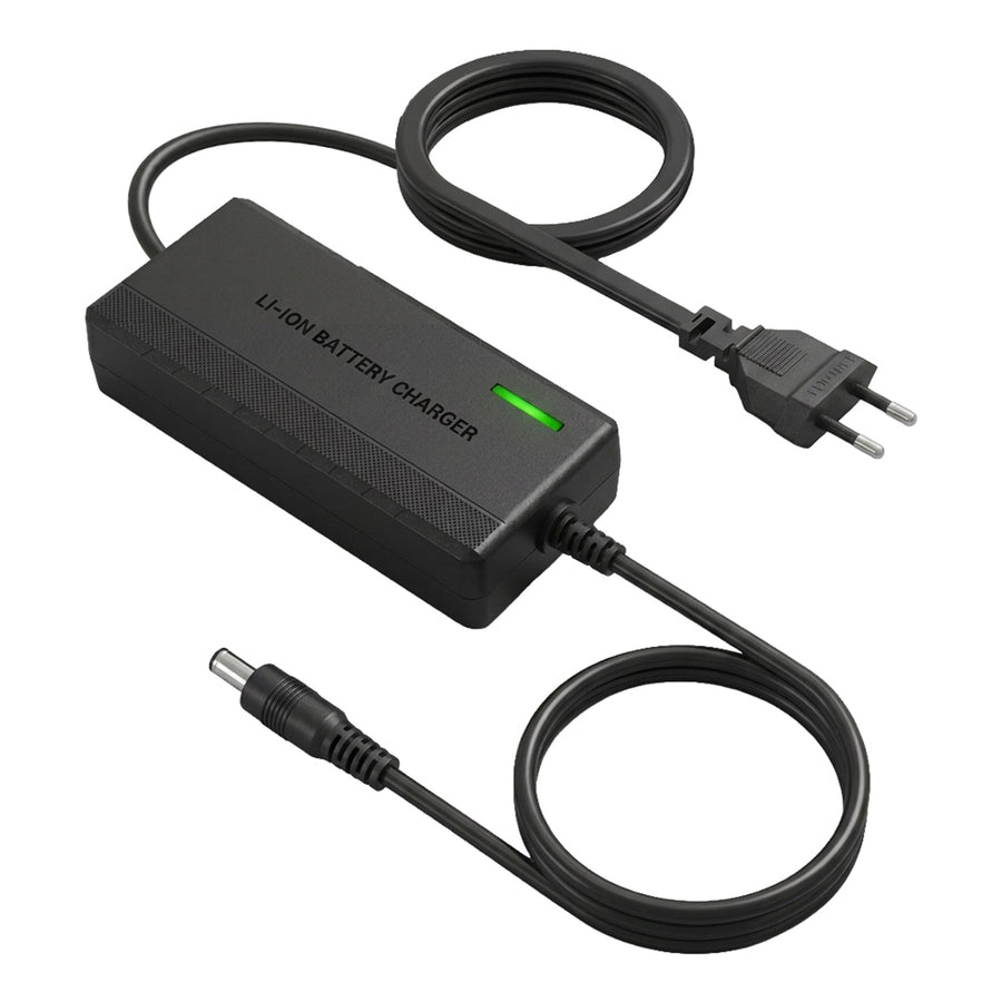 Cargador universal / Fuente de alimentación Maclean Energy, para patinetes, 42 V CC, 2 A, máx. 85 W, carga rápida, 6 enchufes, MCE667