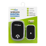 Timbre inalámbrico GreenBlue, 38 melodías, 90 dB, negro, alcance de hasta 200 m, GB404 B