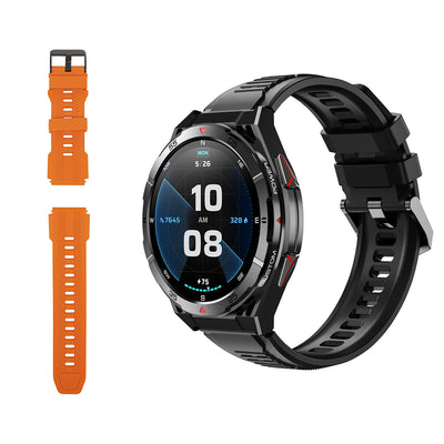 Reloj inteligente BLOW X14 Pro, pantalla AMOLED de 1,43", batería de 490 mAh, GPS, 4 GB de RAM y 256 MB de memoria, funciones de salud, 2 colores de correa, 89-016#
