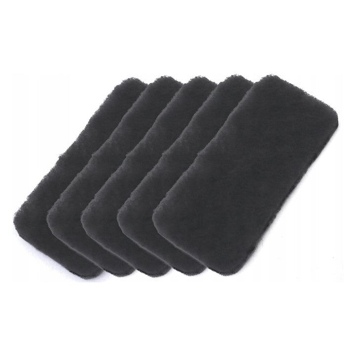 Contenedor para residuos orgánicos, capacidad de 4,5 litros, color gris, Mini Bini + 5 filtros de carbón Practic