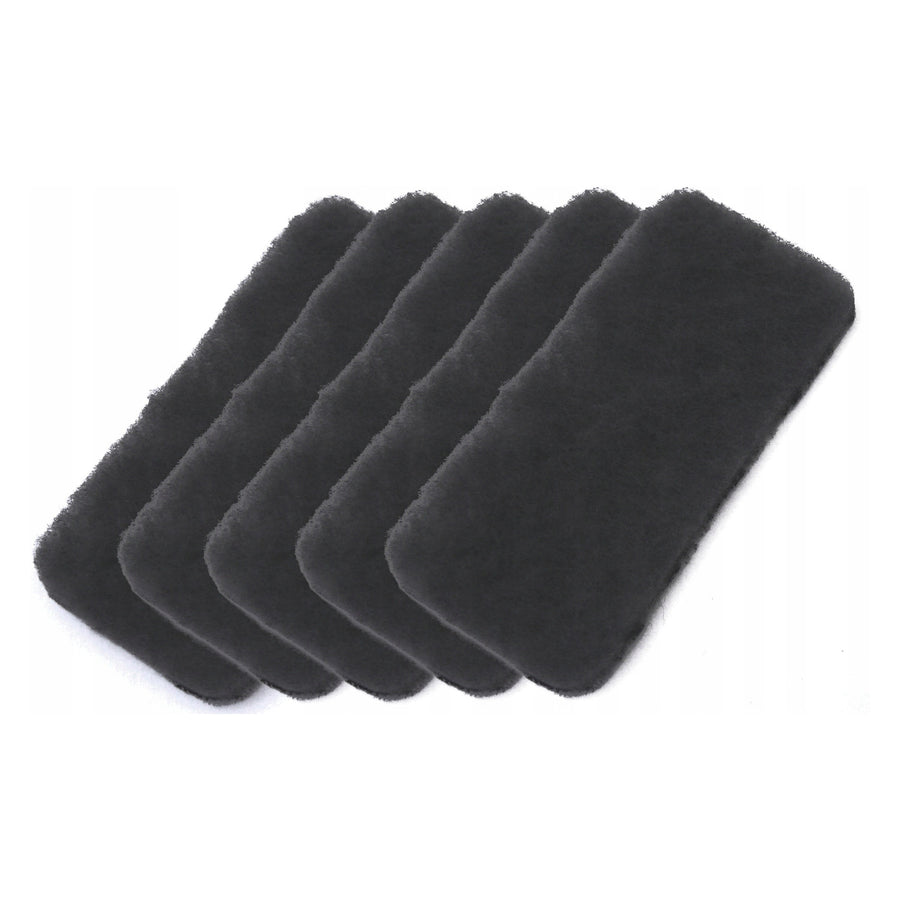 Contenedor para residuos orgánicos, capacidad de 4,5 litros, color gris, Mini Bini + 5 filtros de carbón Practic
