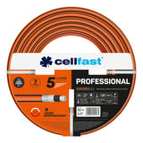 Carro para manguera Cellfast Aluplus de 1/2" y 60 m + Manguera de jardín Cellfast PROFESSIONAL de 1/2" y 50 m + Set con aspersor recto Cellfast Basic de 1/2"