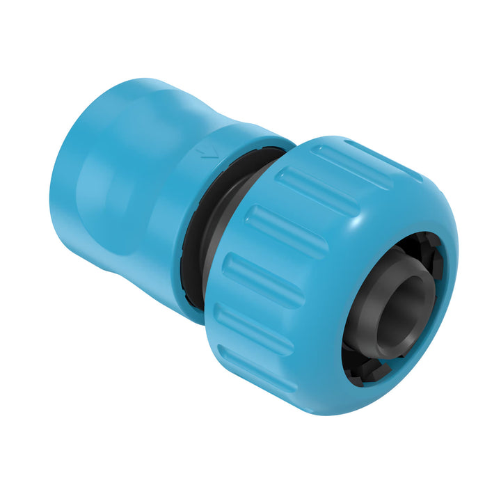 Manguera de jardín Cellfast Economic de 3/4" y 20 m + aspersor recto + racor con rosca interior de 3/4" + racor rápido de paso y de cierre de 3/4"