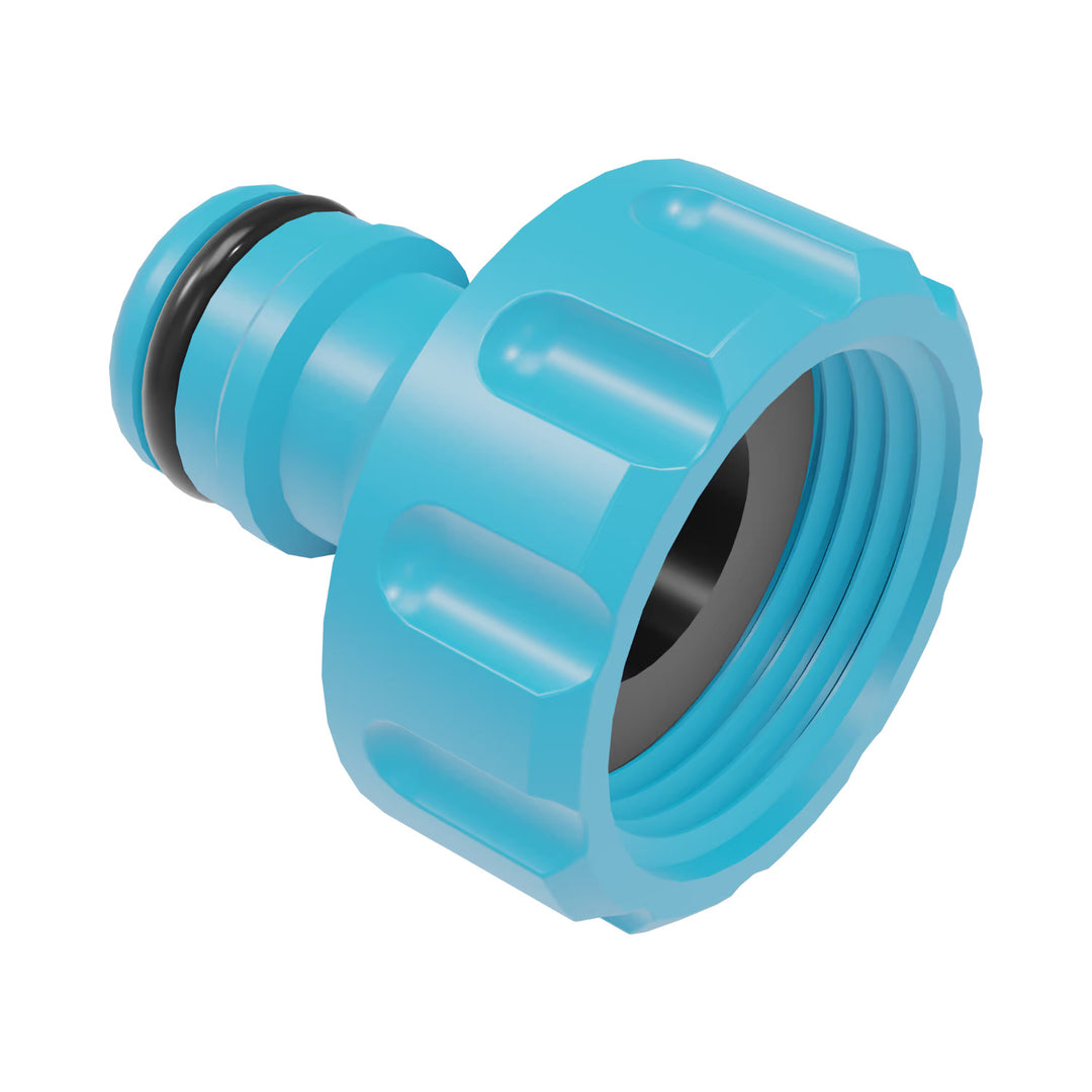 Manguera de jardín Cellfast Economic de 1/2" y 20 m + aspersor recto + racor con rosca interior de 3/4" + racor rápido de paso y cierre de 1/2"
