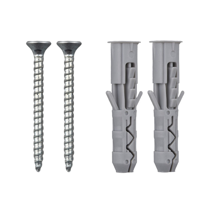Portarrollos de papel higiénico con tapa/cubierta, blanco, ABJ