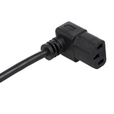 Cable de alimentación Maclean, acodado, 3 clavijas, enchufe UE, 3 m, MCTV-854, 3 unidades